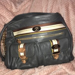 Vintage Olive Green Leather